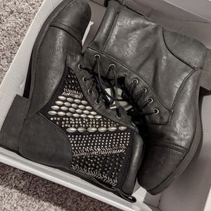 Call It Spring Combat Boots